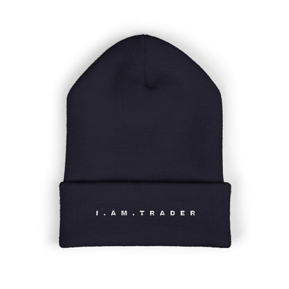 I.AM.TRADER - Classic Cuffed Embroided Beanie
