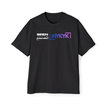 SIREN INDUSTRIES W25 - IYKYK - SOLDIER LIMITED Heavy Oversized Tee