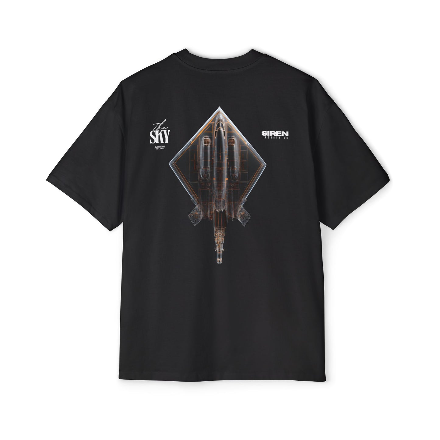 SIREN INDUSTRIES S26 - THE SKY - LIMITED EDITION Heavy Oversized Tee T-shirt