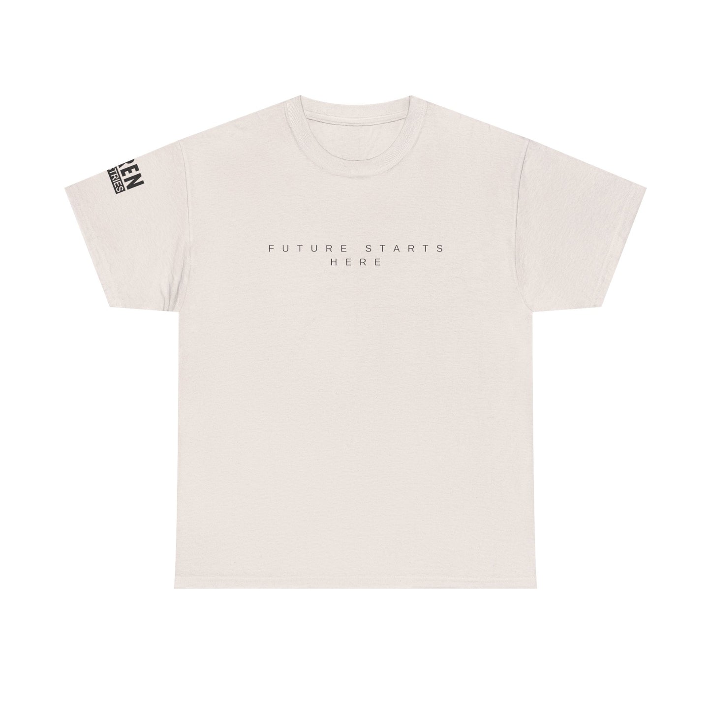 SIREN INDUSTRIES RETRO - Future Starts Here - Heavy Cotton T-shirt