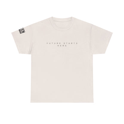 SIREN INDUSTRIES RETRO - Future Starts Here - Heavy Cotton T-shirt