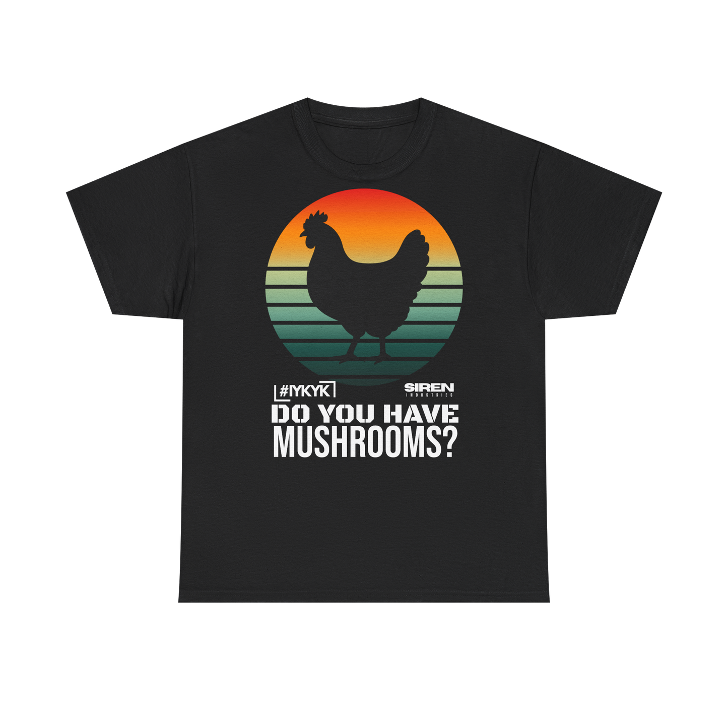 SIREN INDUSTRIES S26 - IYKYK - SCRAPPY DEMANDS MUSHROOMS Premium T-shirt