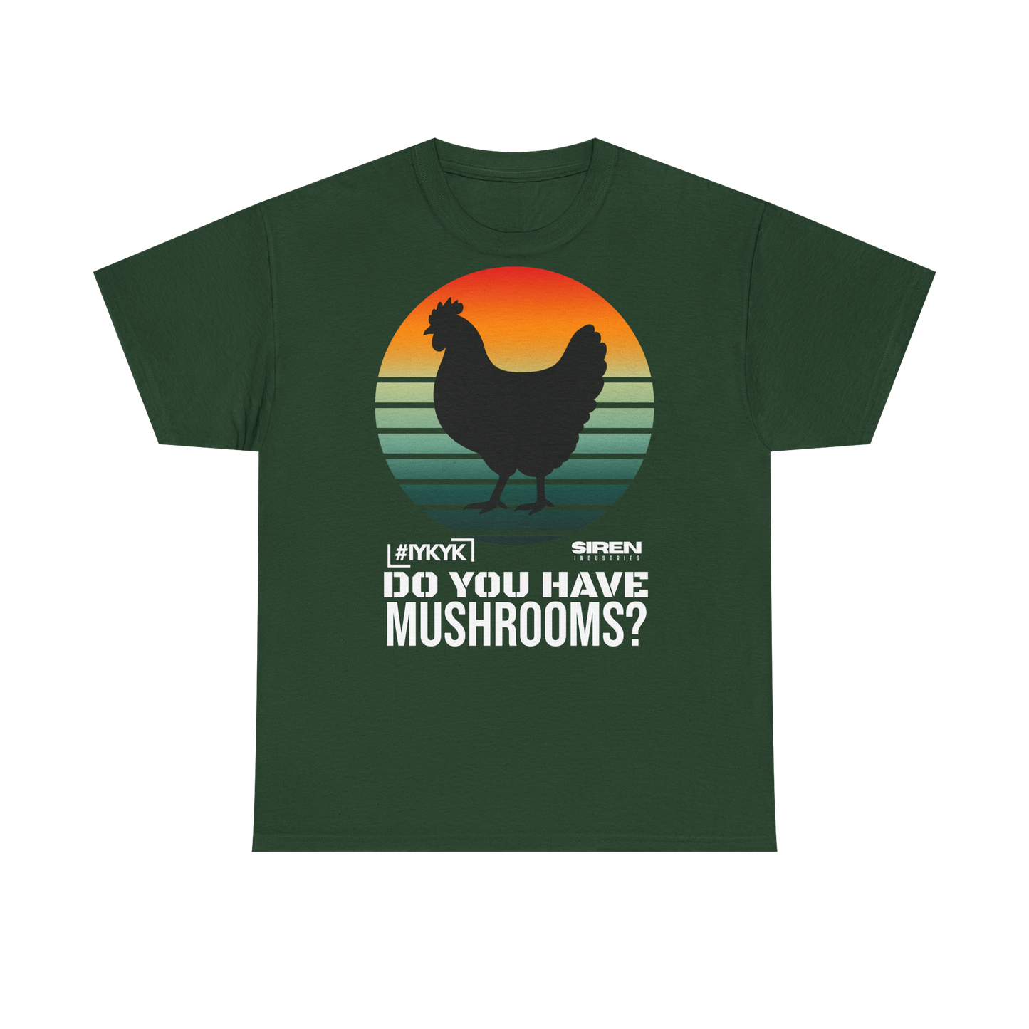 SIREN INDUSTRIES S26 - IYKYK - SCRAPPY DEMANDS MUSHROOMS Premium T-shirt