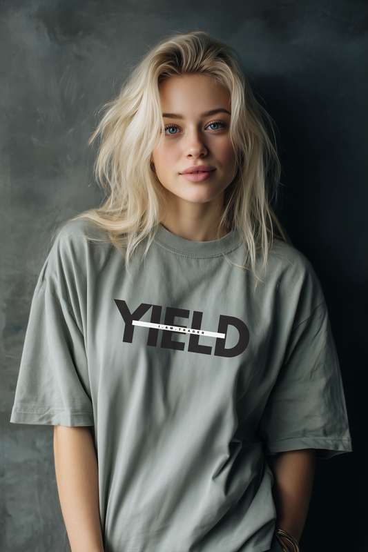 I.AM.TRADER - Yield - Heavy Oversized Tee