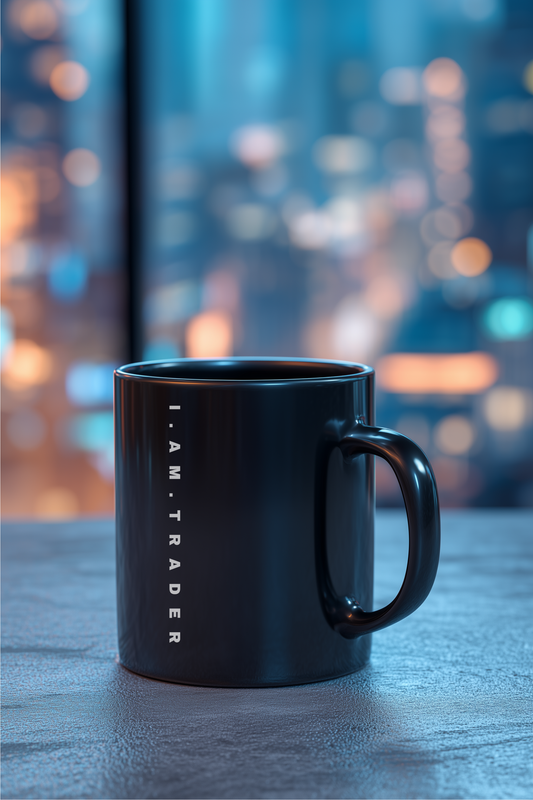I.AM.TRADER - Black Mug