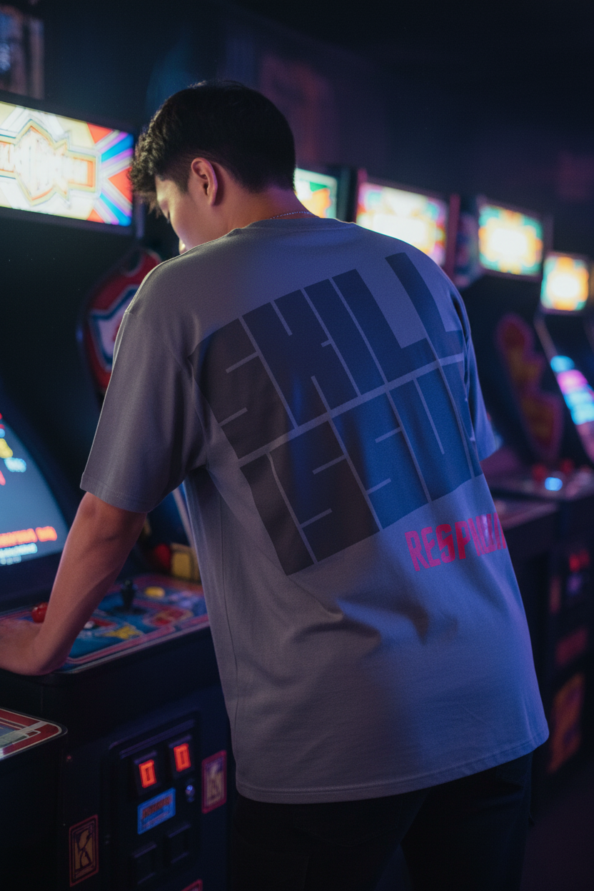 Arcade East Asian Close-up