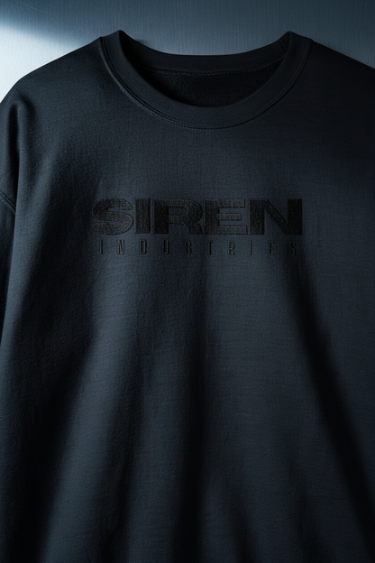 Black Sweater - Brushed Metal with Dramatic Lighting