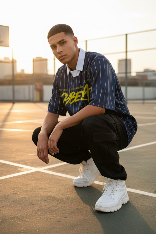 Brazilian Male – Basketball Court Crouch