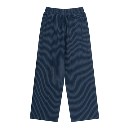 CYBERIA - BASICS - Unisex Striped Pleated Pants
