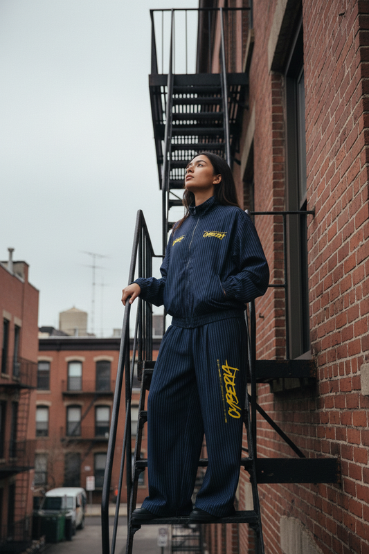 CYBERIA BASICS - Latina Female Model, Fire Escape