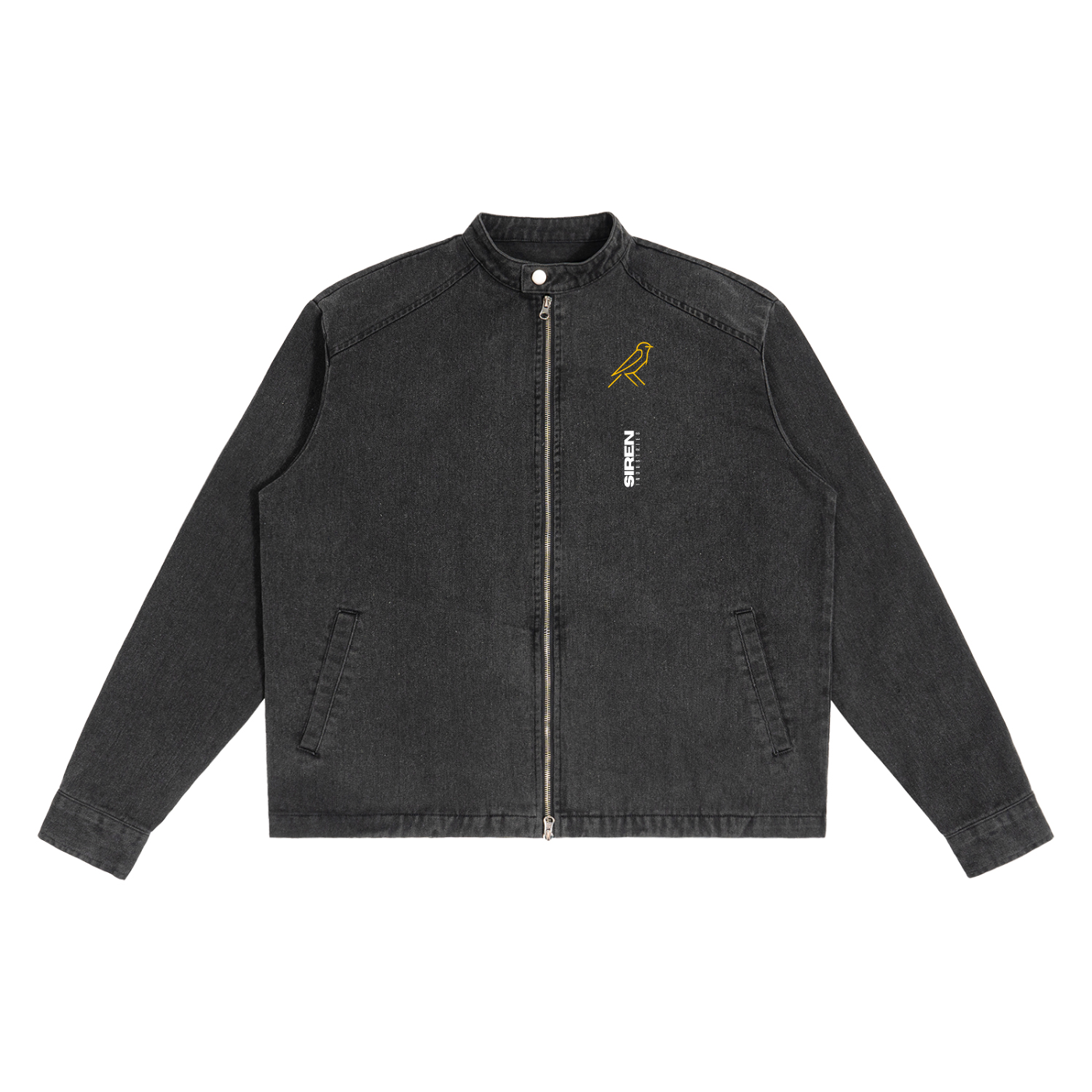 CYBERIA - MOCKINGBIRD INC - Denim Vintage Washed Jacket