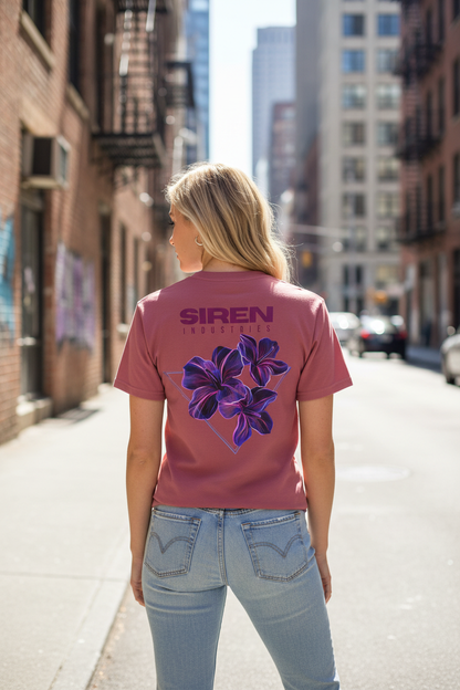 FLOWER correct backprint alley