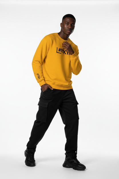 IYKYK Sweatshirt - Model Full Body
