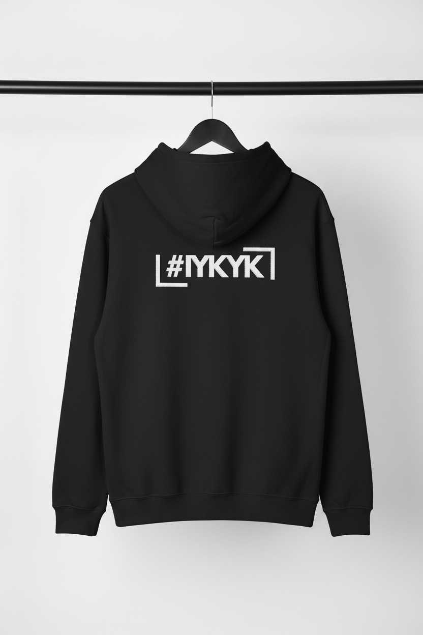 IYKYK Zip Hoodie – Back Full