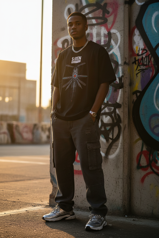 Male model, golden hour, standing