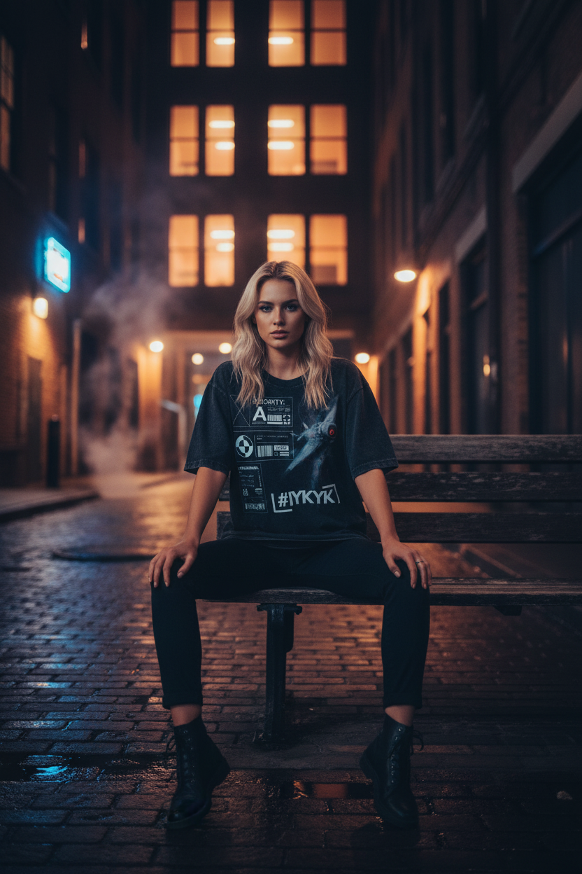 MARAUDER T-shirt Urban Mockup