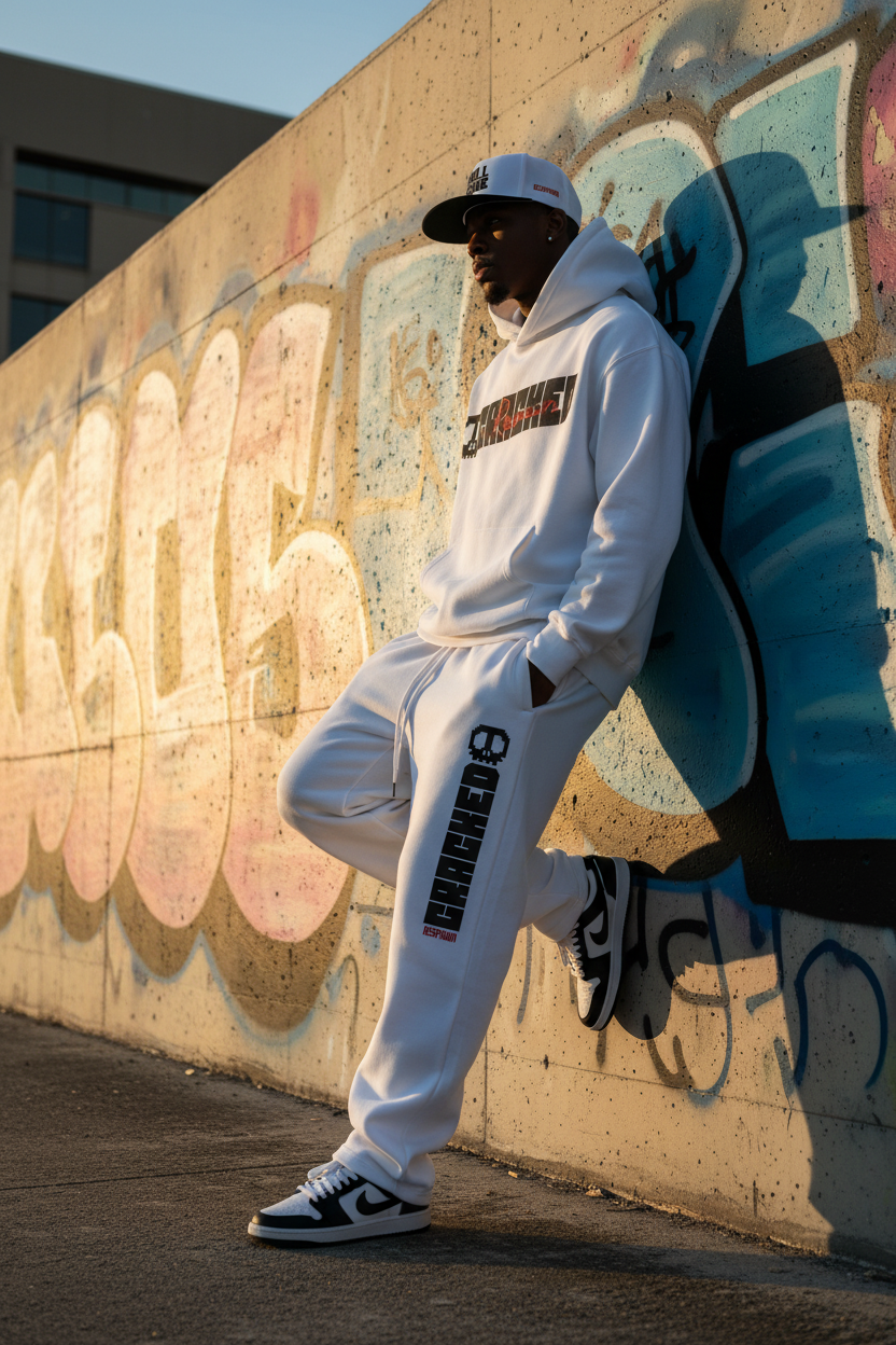 Oversized Sweatpants – Side