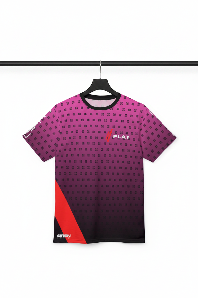 Pink Sports Shirt – Front Full Length