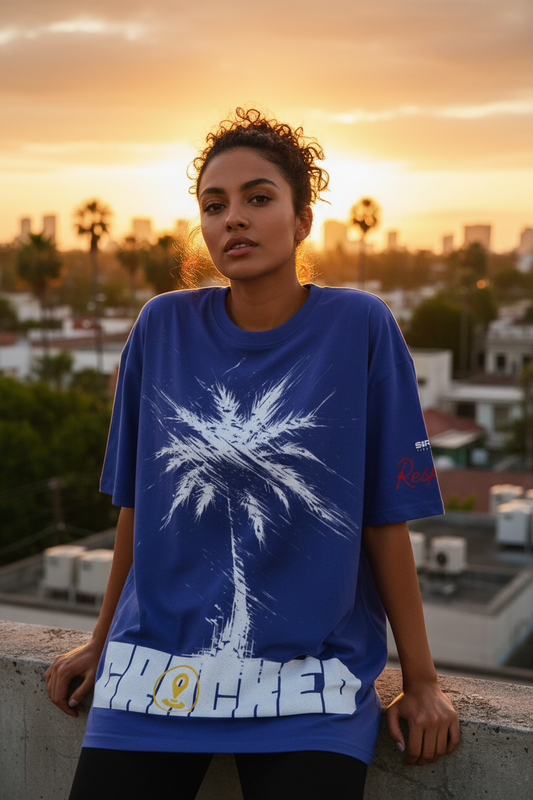 RESPAWN PALM Tee — Female Rooftop