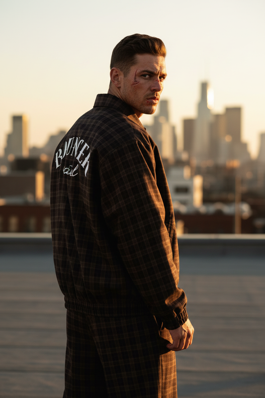 Scarred Model – Rooftop