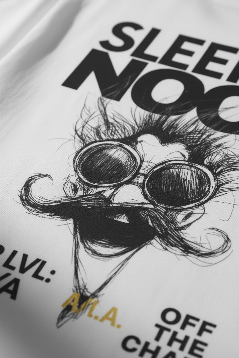 SLEEPER NOOB – Macro zoom on graphic