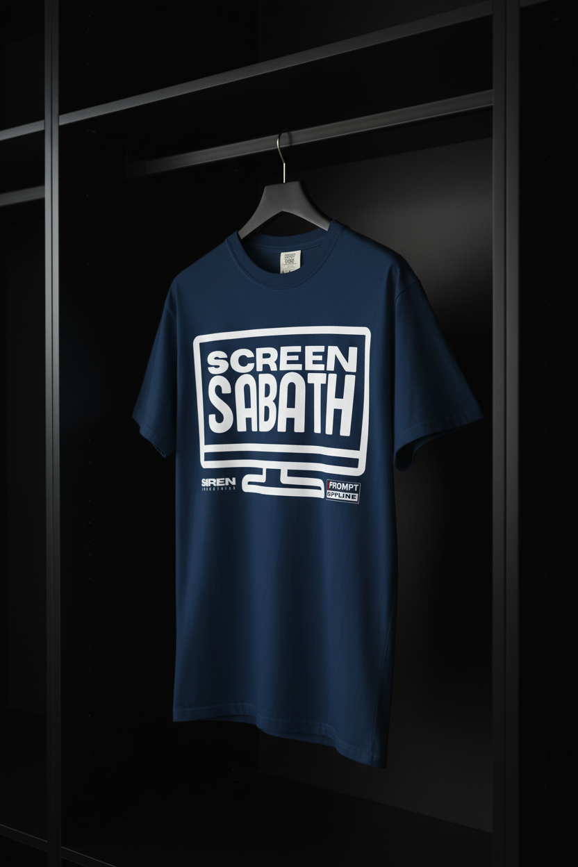 Three-quarter mockup