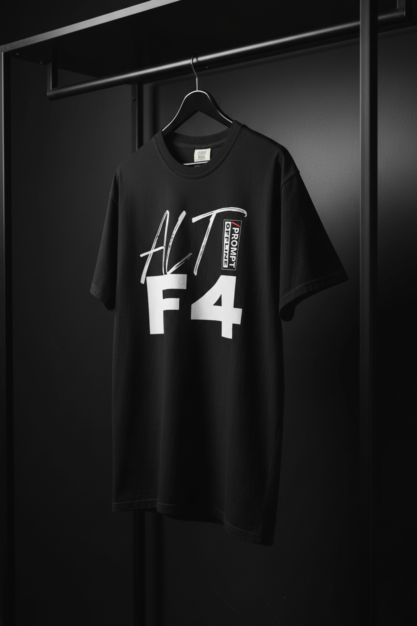 Three-quarter mockup