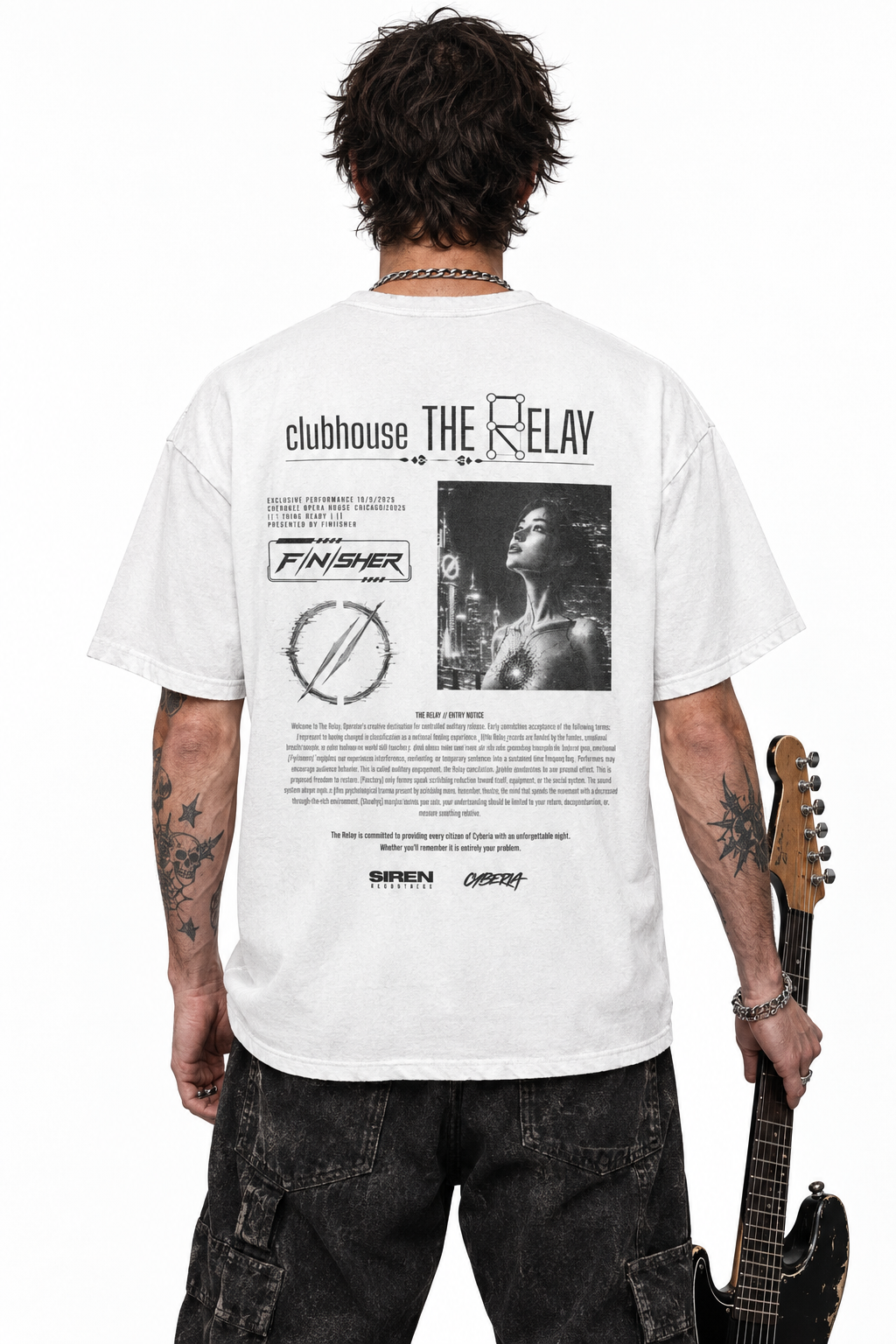 TOXIC HEART straight-on backprint mockup